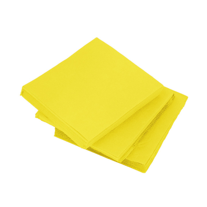 Paper Napkin Micropoint Yellow 20x20cm 2C (3.240 Units)