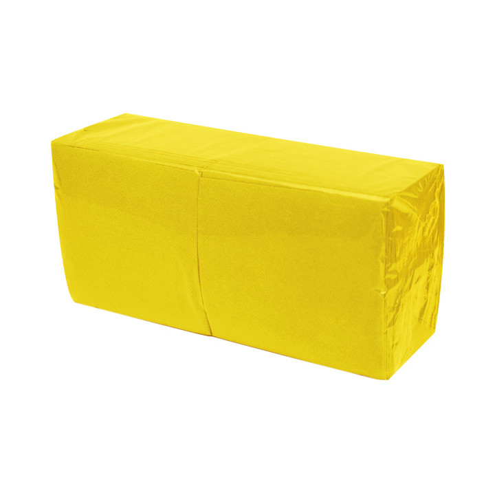 Paper Napkin Micropoint Yellow 20x20cm 2C (3.240 Units)