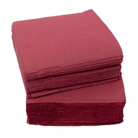 Paper Napkin Micropoint Burgundy 20x20cm 2C (100 Units)  