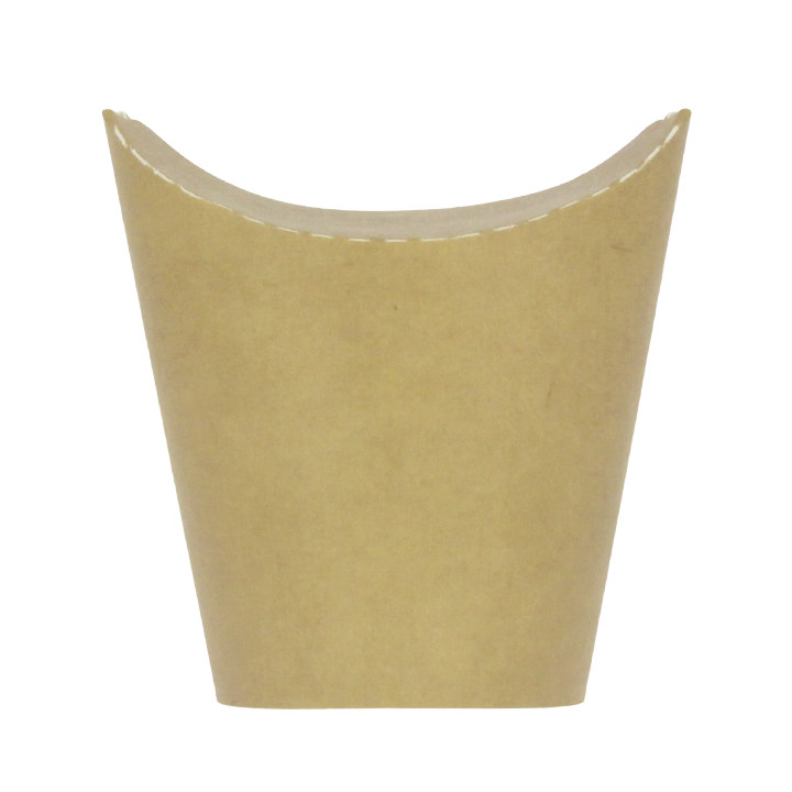 Paper Container Kraft Effect Anti-Grease 14Oz/420ml (1000 Units)