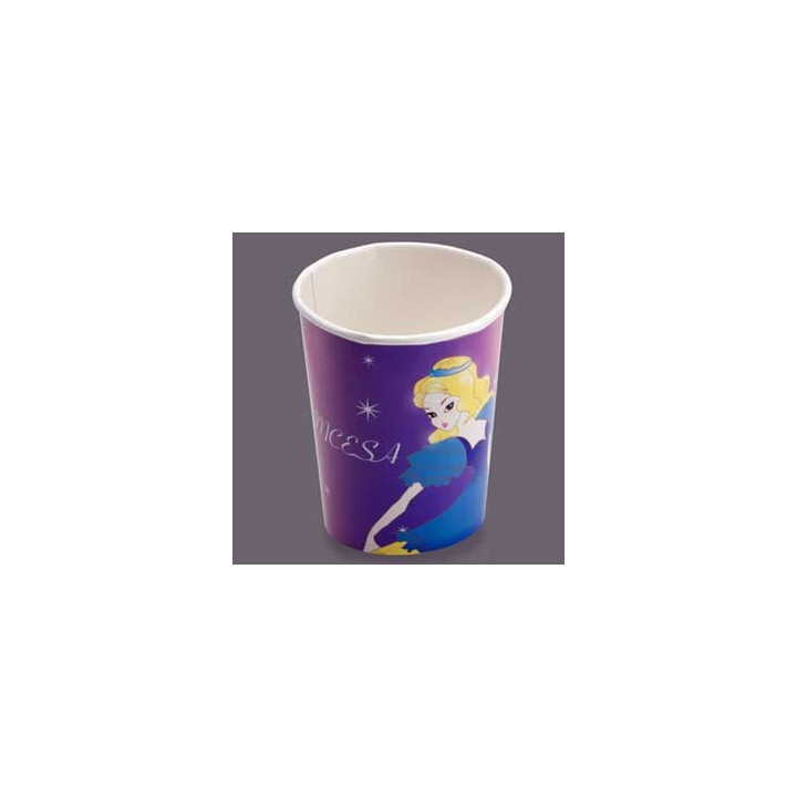 Paper Cup Princess Design 200 ml (500 Units)