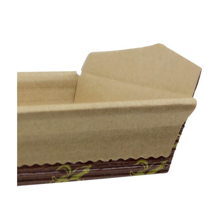 Paper Baking Mold Kraft 12x8x2,5cm (400 Units)