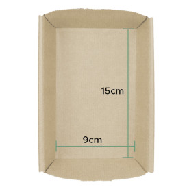 Paper Baking Mold Kraft 15x9x3,5cm (560 Units)