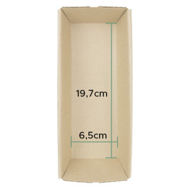 Paper Baking Mold Kraft 19,7x6,5x4,8cm (480 Units)