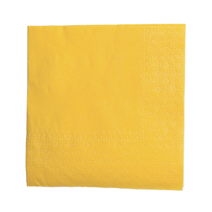 Paper Napkin Yellow 20x20cm (6.000 Units)