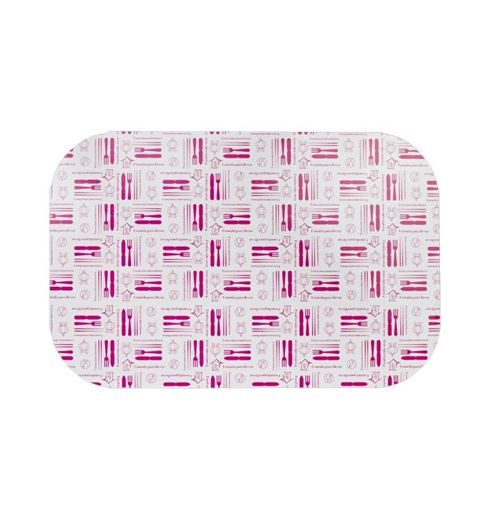 Paper Lid for Foil Pan "15 Cannelloni" 1500 ml (500 Units)