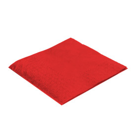 Paper Napkin Red 20x20cm (100 Units)  