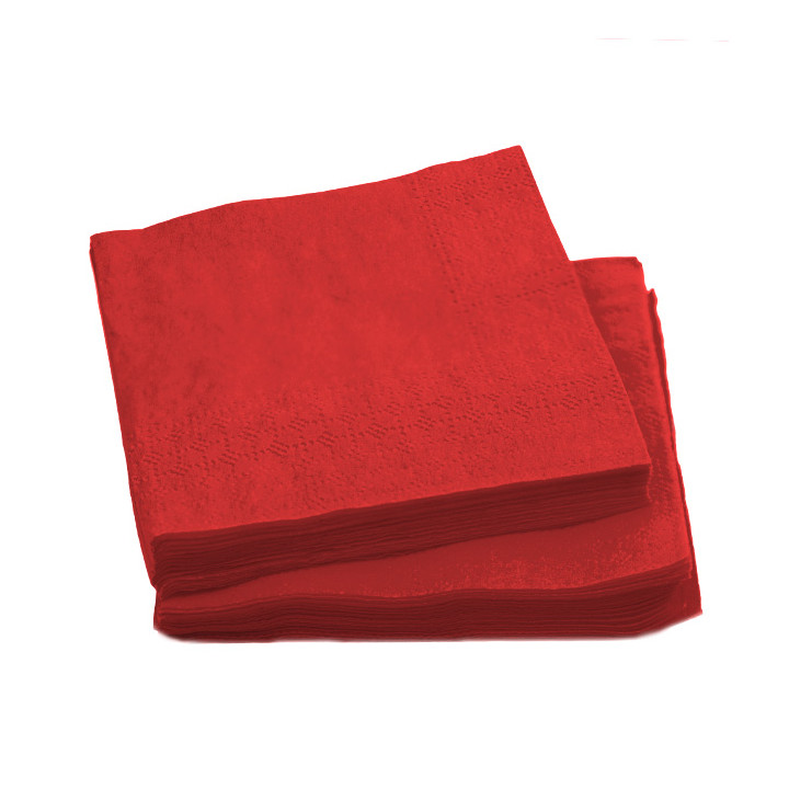 Paper Napkin Red 20x20cm (6.000 Units)