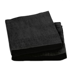 Paper Napkin Black 20x20cm 2C (6.000 Units)