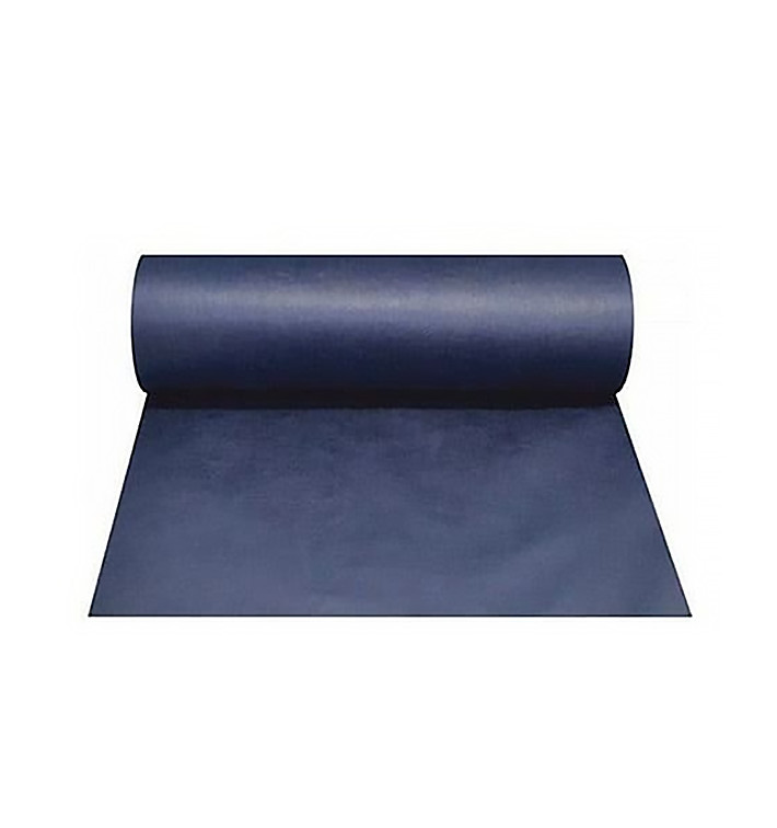 Nonwoven Roll Tablecloth Novotex Navy Blue 1x50m P40cm (1 Unit)