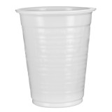 Plastic Cup PS White 200ml Ø7,0cm (100 Units)  