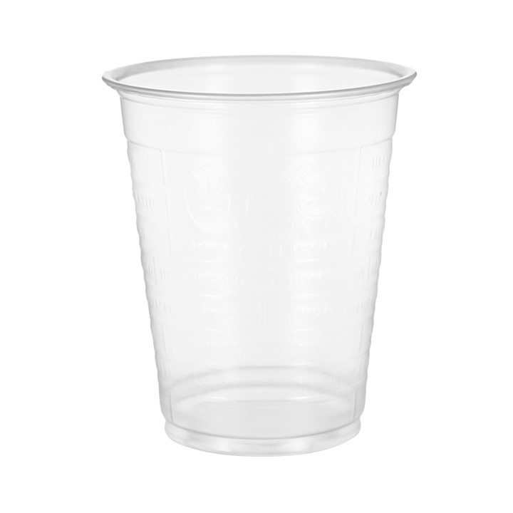 Plastic Cup PP Clear 200ml Ø7,0cm (100 Units)  