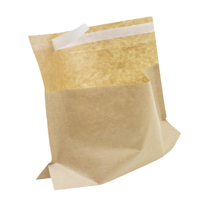Paper Food Bag Autoseal Kraft 21x17cm (2400 Units)