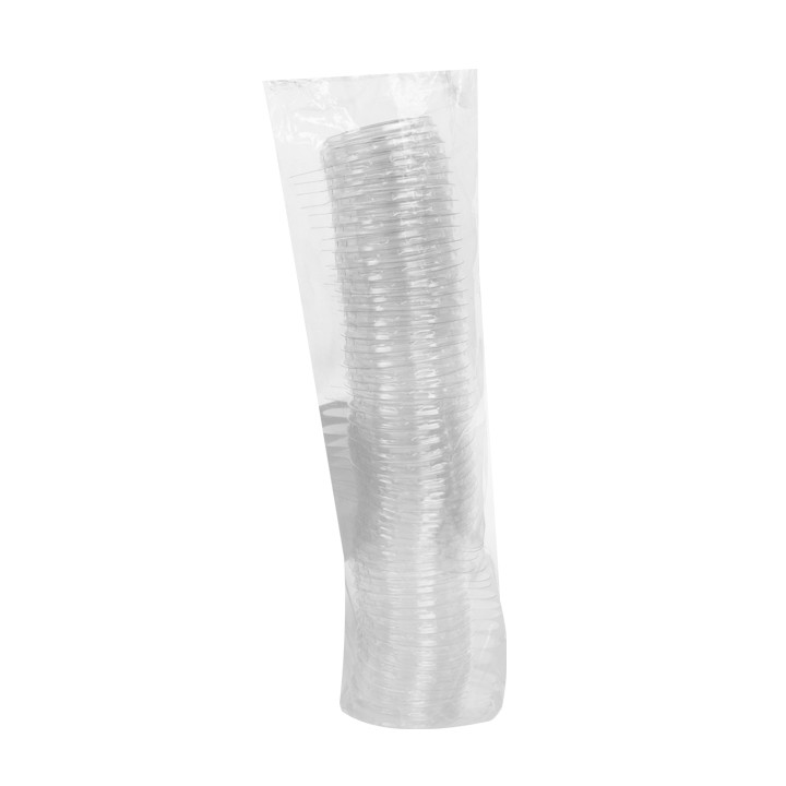 Transparent PET Lid for Sauce Cup 30ml Ø4,3cm (50 Units)
