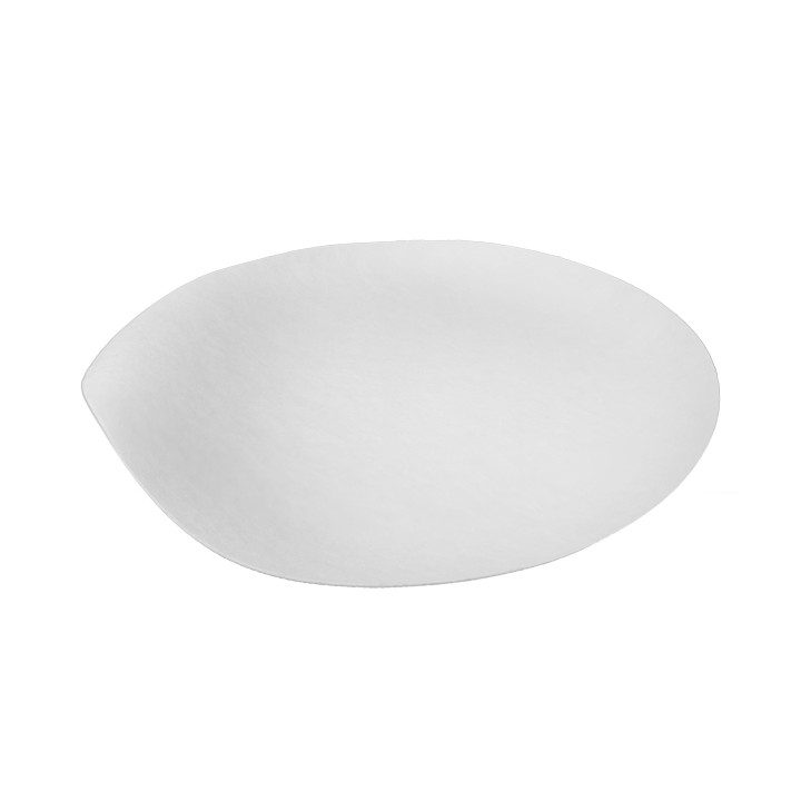 Sugarcane Plate Biodegradable White "Maru" M (200 Units)