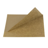 Paper Bag Grease-Proof Opened 15x13/10cm Natural (100 Units)