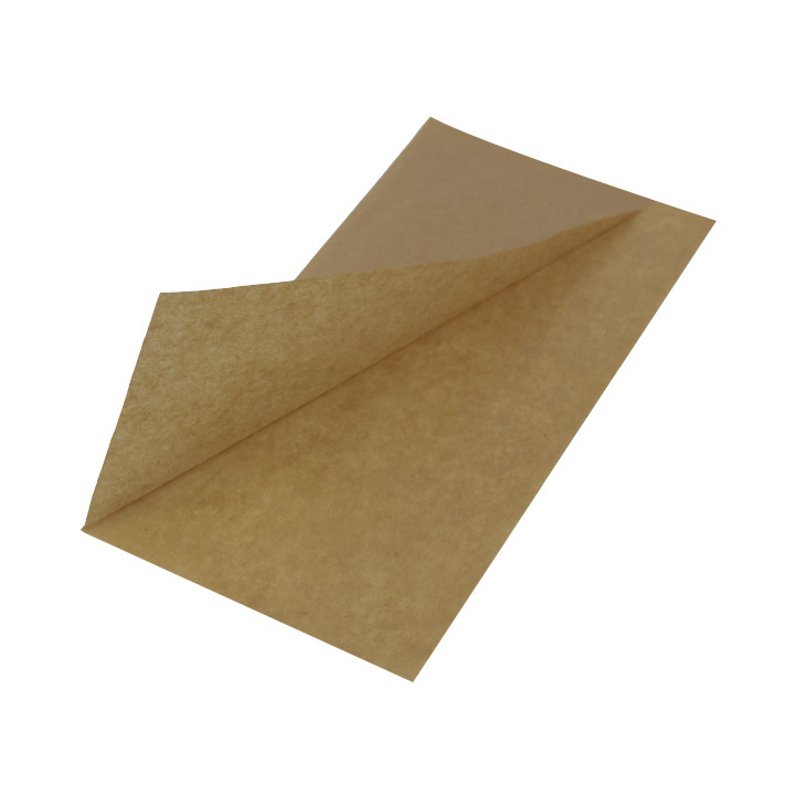 Paper Deli Wrap Grease-Proof Natural 25x13/10cm (100 Units)  