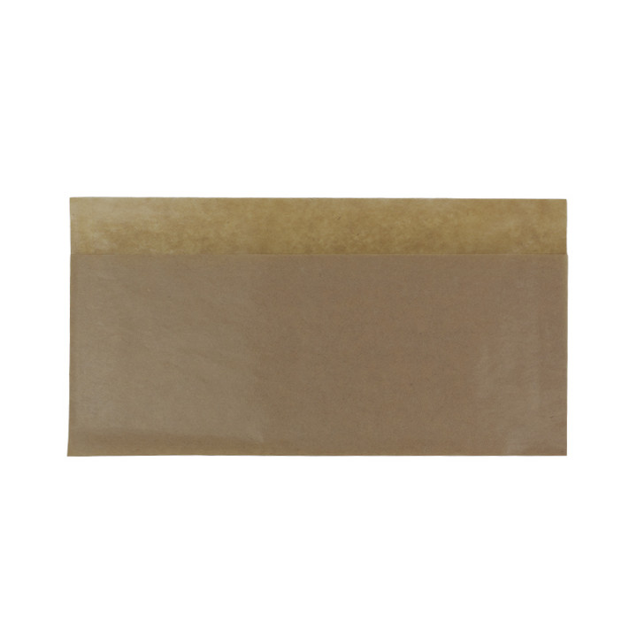 Paper Deli Wrap Grease-Proof Natural 25x13/10cm (100 Units)  
