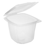 Plastic Container Microwave PP Transparente 750ml 14,2x12,3cm (50 Units) 