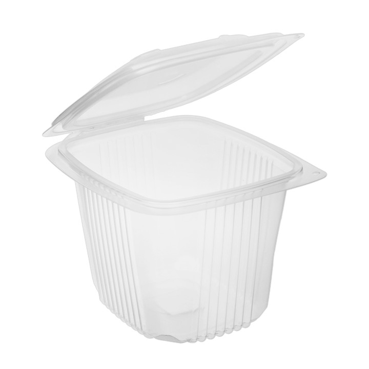 Plastic Container Microwave PP Transparente 750ml 14,2x12,3cm (50 Units) 
