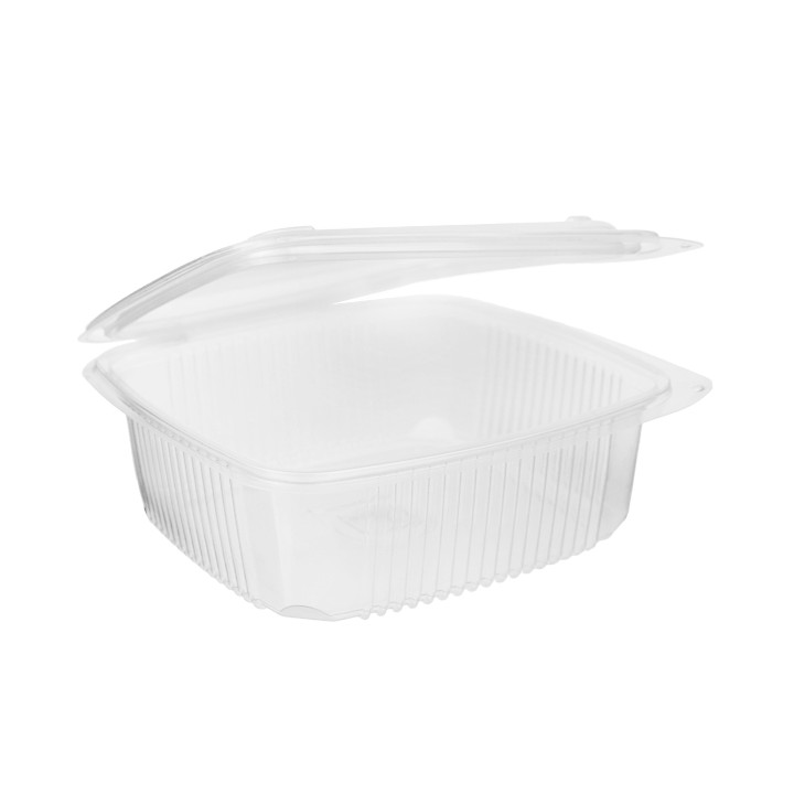 Plastic Container Microwave PP Transparente 1200ml 19,0x18,5cm (50 Units) 