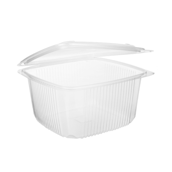 Plastic Container Microwave PP Transparente 1800ml 19,0x18,5cm (50 Units) 