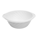 Plastic Deli Container PP Round Shape White 550ml Ø14,9cm (100 Units)  