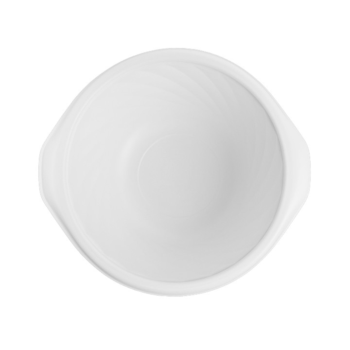 Plastic Deli Container PP Round Shape White 550ml Ø14,9cm (100 Units)  