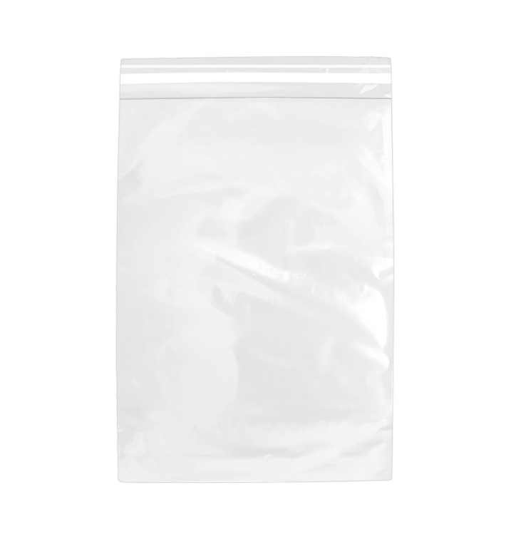 Plastic Bags Adhesive Flap CPP G160 25x35cm (100 Units)  