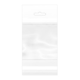 Plastic Bag Adhesive Flap Euroslot 7x10cm G-160 (100 Units)  