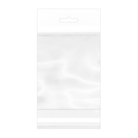 Plastic Bag Adhesive Flap Euroslot 10x15cm G-160 (1000 Units)