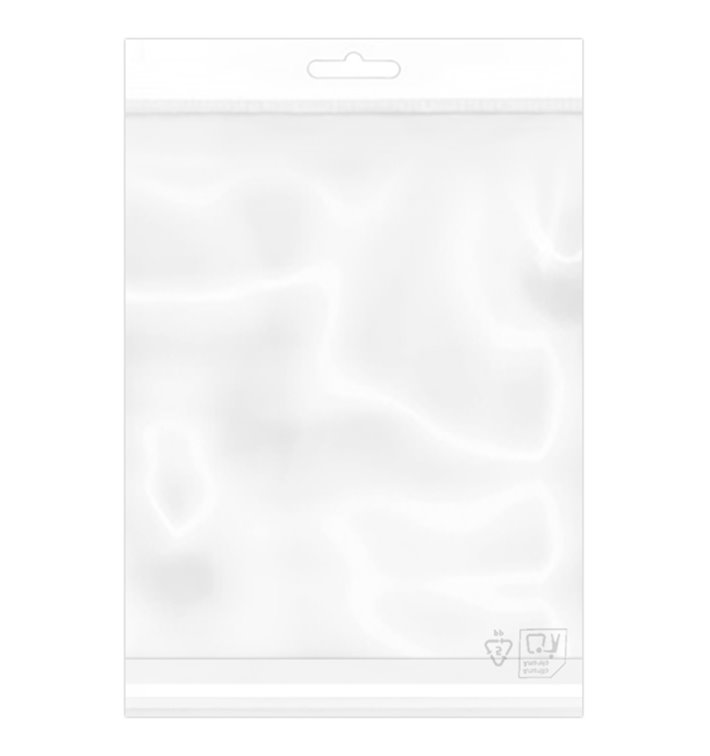 Plastic Bag Adhesive Flap Euroslot 27x36cm G-160 (1000 Units)