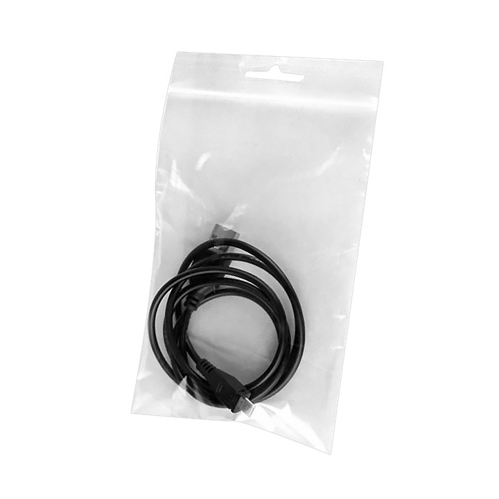 Plastic Bag Autoseal Euroslot 11,5x33,5cm G200 (100 Units)