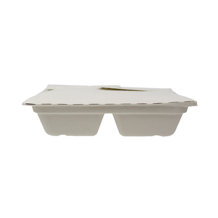 Package Sugarcane Box to Go 3C 21x21x4cm 900ml (50 Units)