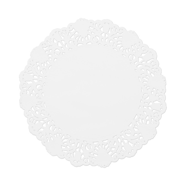 Paper Lace Doilie "Litos" White Ø14cm (2000 Units)