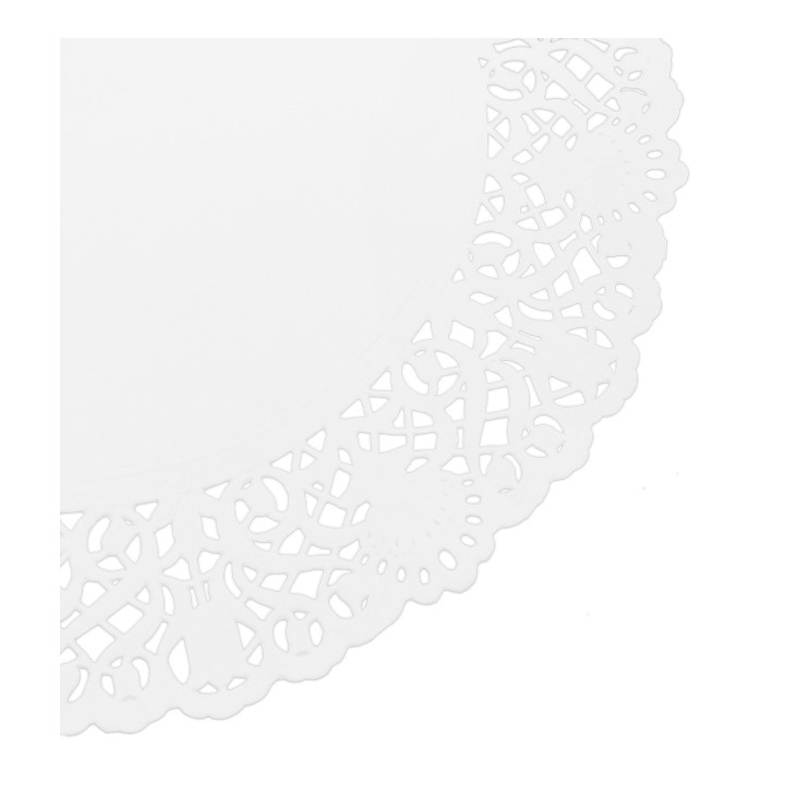 Paper Lace Doilie "Litos" White Ø30cm (250 Units)  
