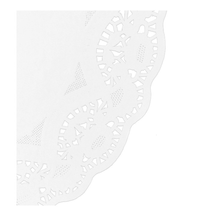 Paper Lace Doilie "Litos" White Ø34cm (1000 Units)