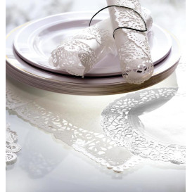Paper Lace Doilie "Litos" White Ø30cm (250 Units)  