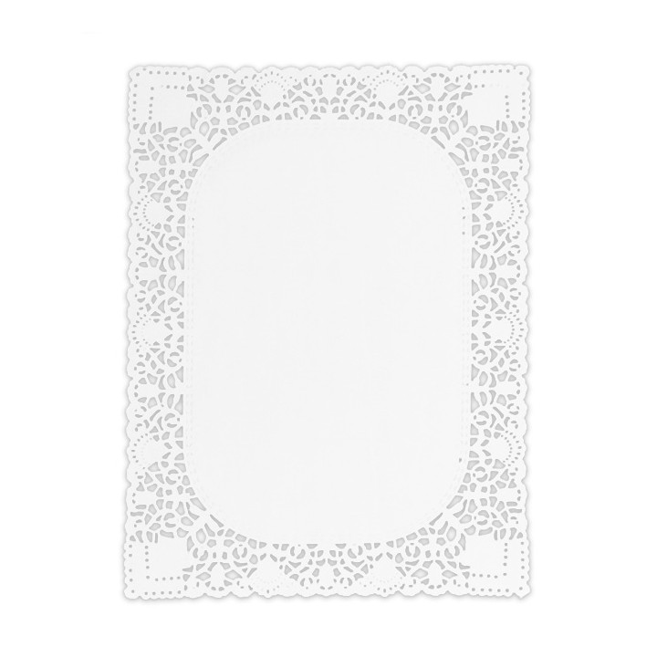 Paper Doilie White "Litos" 30x40cm (250 Units) 