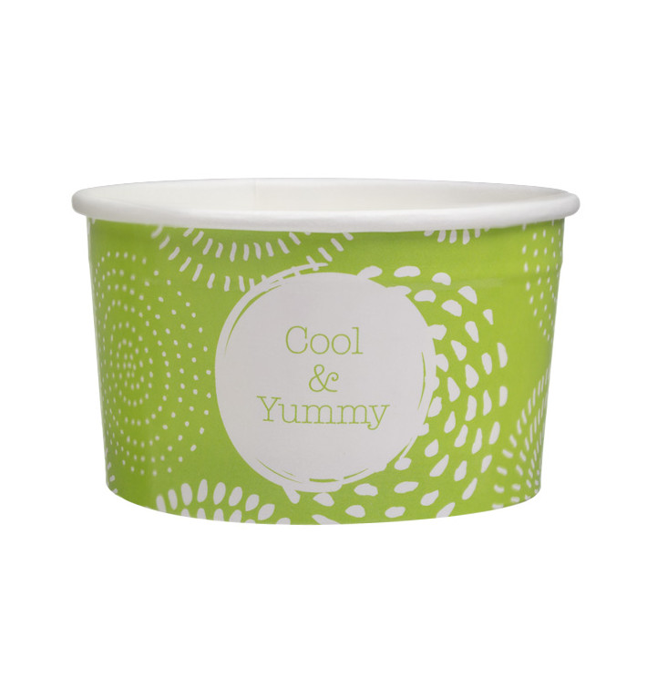 Paper Ice Cream Container "Ocean" 3oz/100ml (65 Units) 