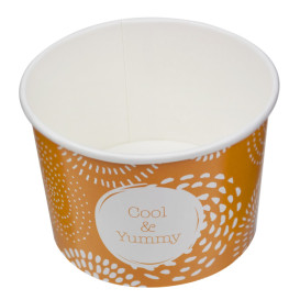 Paper Container Ice Cream Cool&Yummy 10Oz/310ml (600 Units)