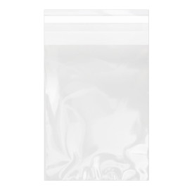 Plastic Bag with Adhesive Flap Cellophane 11x16cm G-160 (100 Units)  
