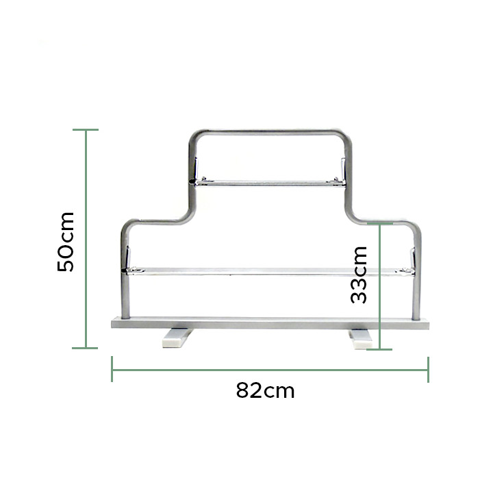 Manila Paper Roll Stainless Steel Dispenser 31cm and 62cm (1 Unit) 