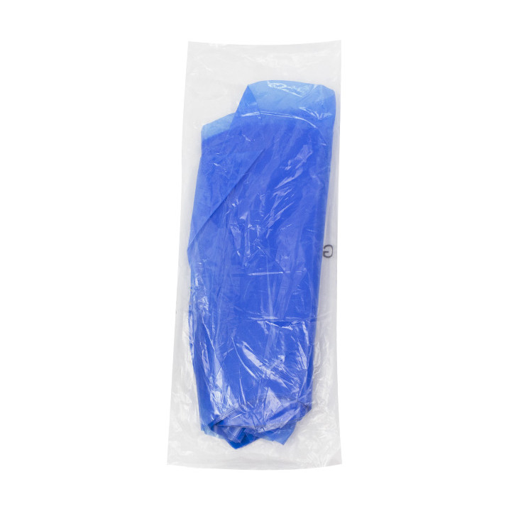 Disposable Bouffant Cap PE Hair Treatment Blue (50 Units)