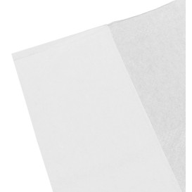 Disposable Adult Bib with Pocket White 36x65cm (500 Units)