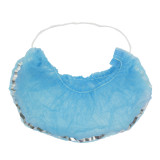 Disposable Beard Cover "TST" PP Blue Detectable (100 Units)