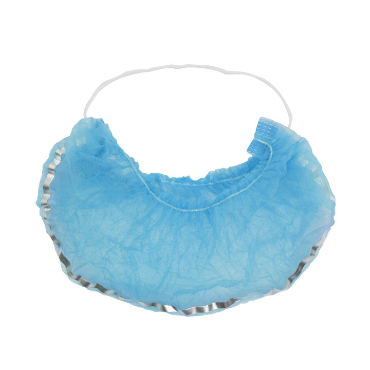 Disposable Beard Cover "TST" PP Blue Detectable (1.000 Units)