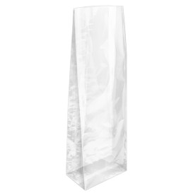 Plastic Bag Square Bottom 10x30+6cm G-160 (100 Units)  