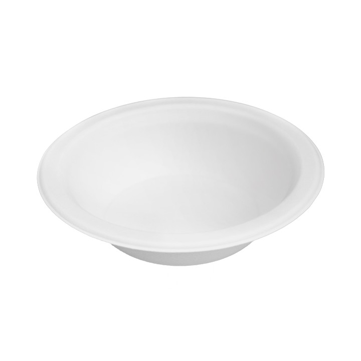 Classic Sugarcane Bowl Bagasse White 355ml (1.000 Units)