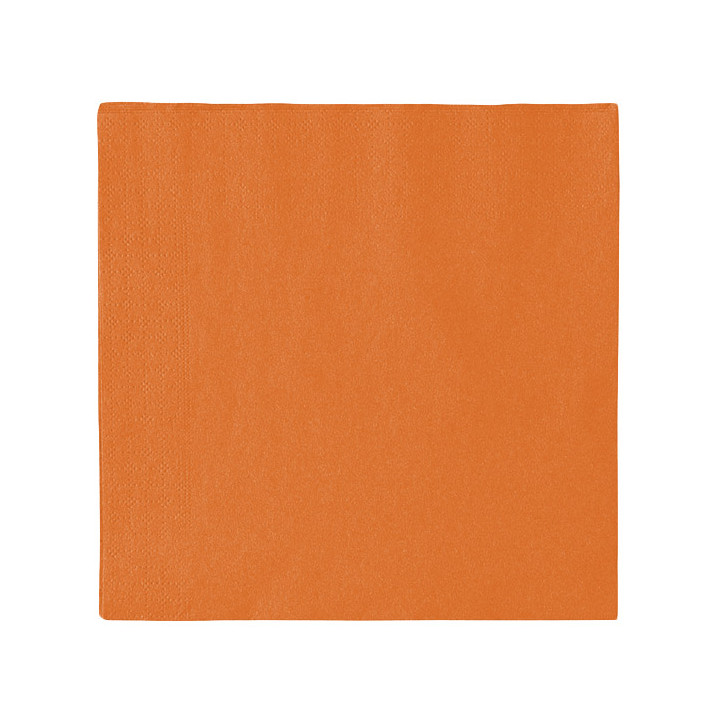 Paper Napkin 2 Layers Orange 33x33cm (1200 Units)